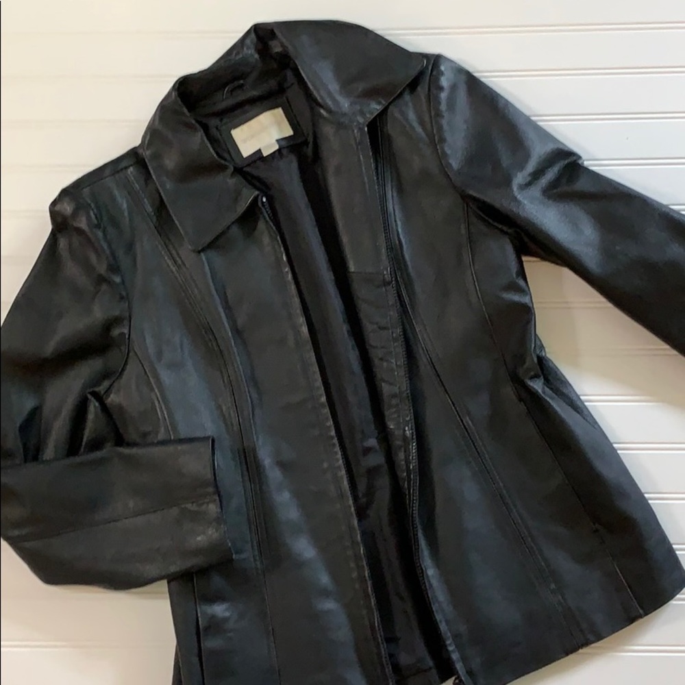 Beautiful leather jacket!